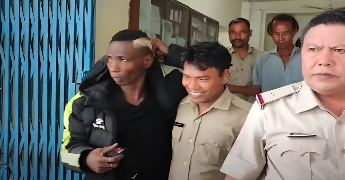 Nepal national and Ivorian arrested image