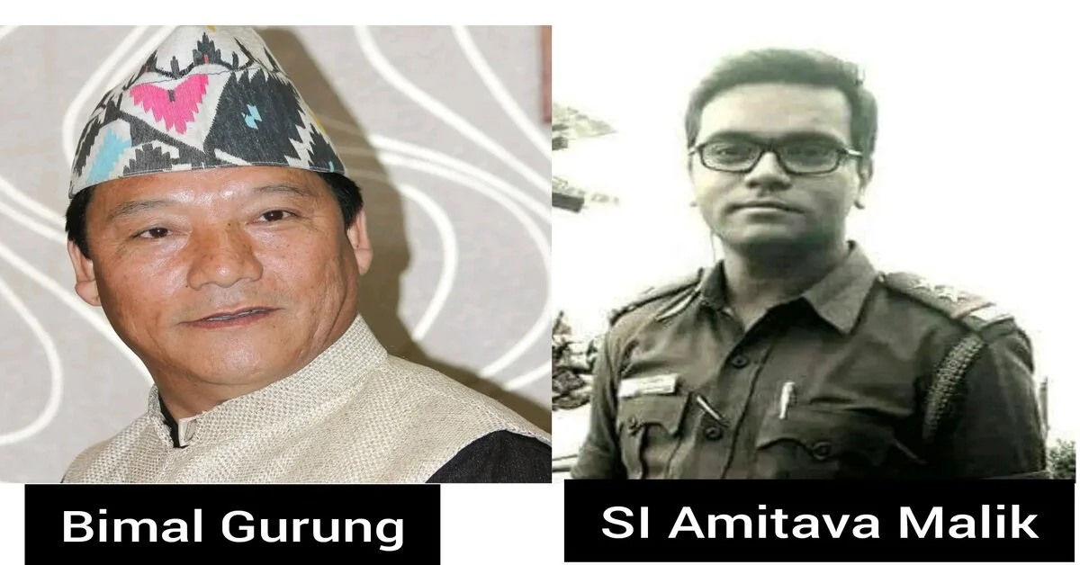 Bimal gurung and SI Amitava Malik