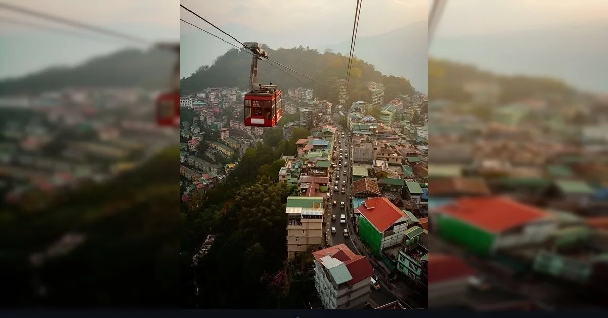 Ropeway in Gangtok