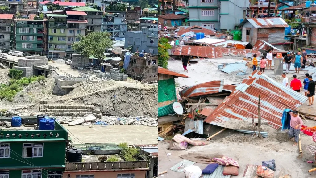 Sikkim flash flood