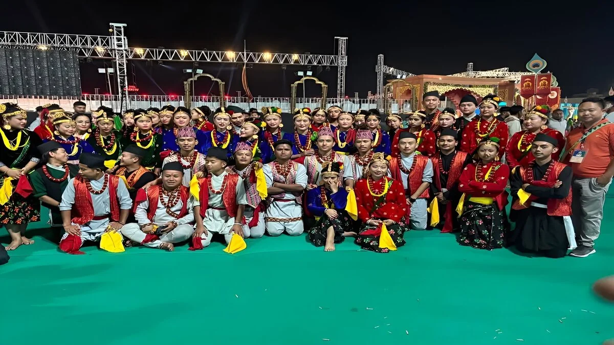 Sikkim artists at Gujrat Madhavpur Mela