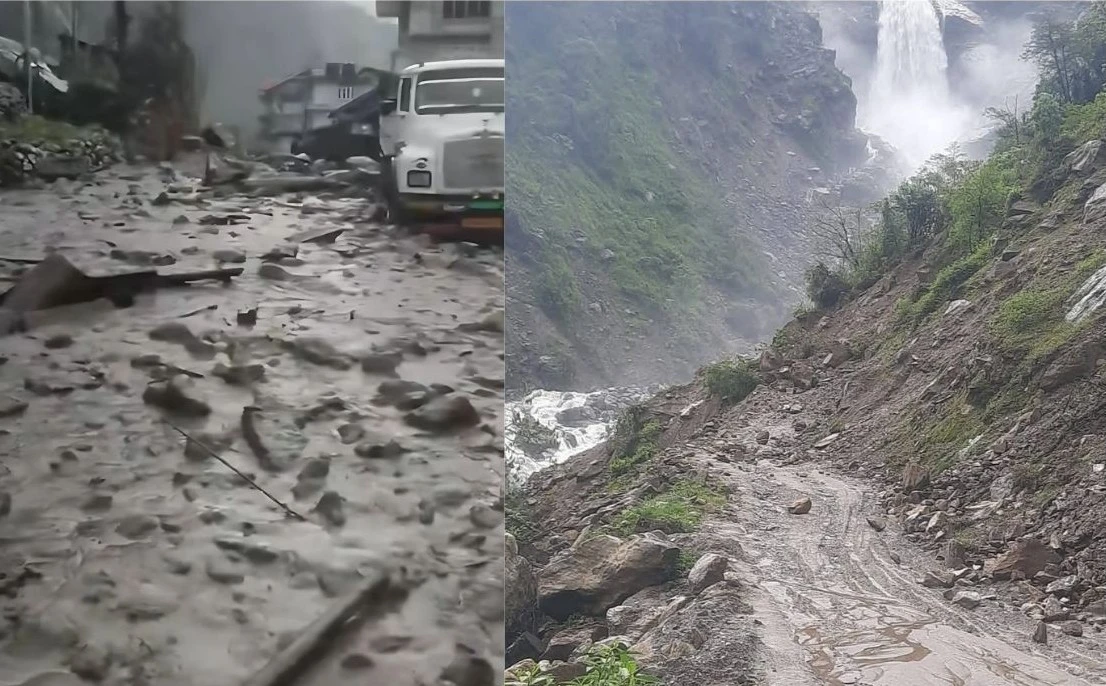 Landslide Crisis Stranding Tourists in Paradise