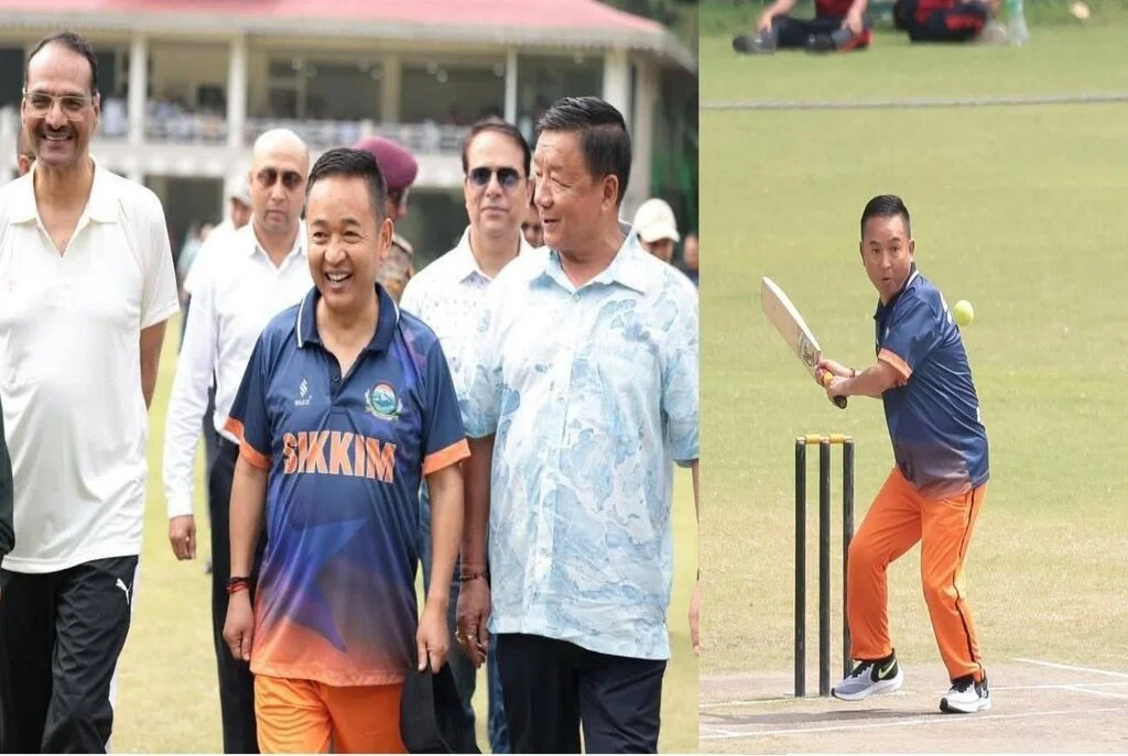 Sikkim CM Swaps Cabinet Meetings for Cricket Crease
