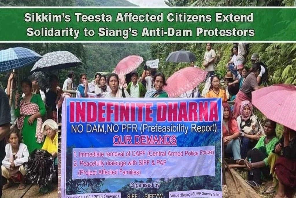 Why Sikkim's Teesta Survivors Are Joining Forces with Arunachal's Adi Community Against the Siang Mega-Dam