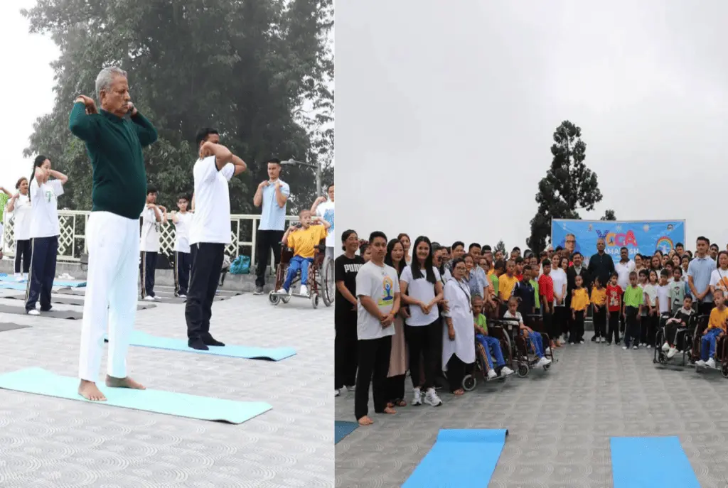 Sikkim’s Governor Redefines Yoga Day with Historic Focus on Inclusivity