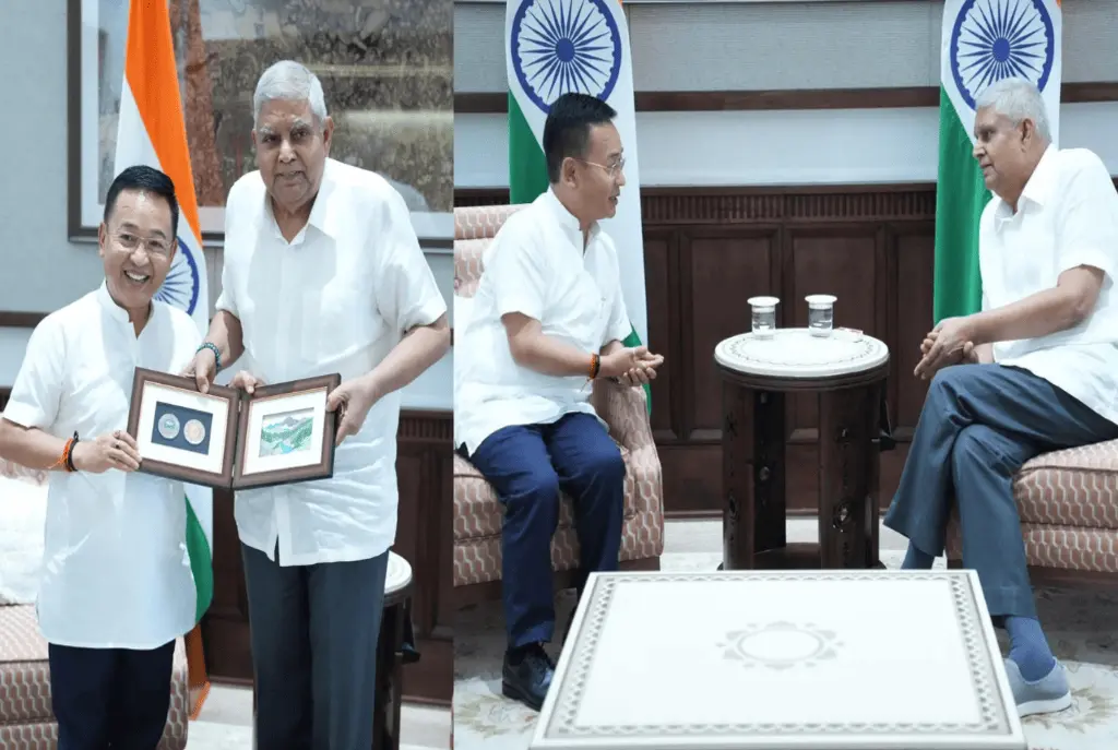 VP Dhankhar Gets a Golden Invite